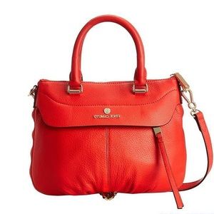 NWT Vince Camuto Dean Poppy Shoulder Satchel Bag